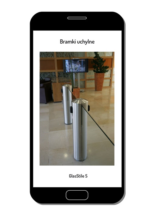 Eleganckie bramki uchylne Gunnebo